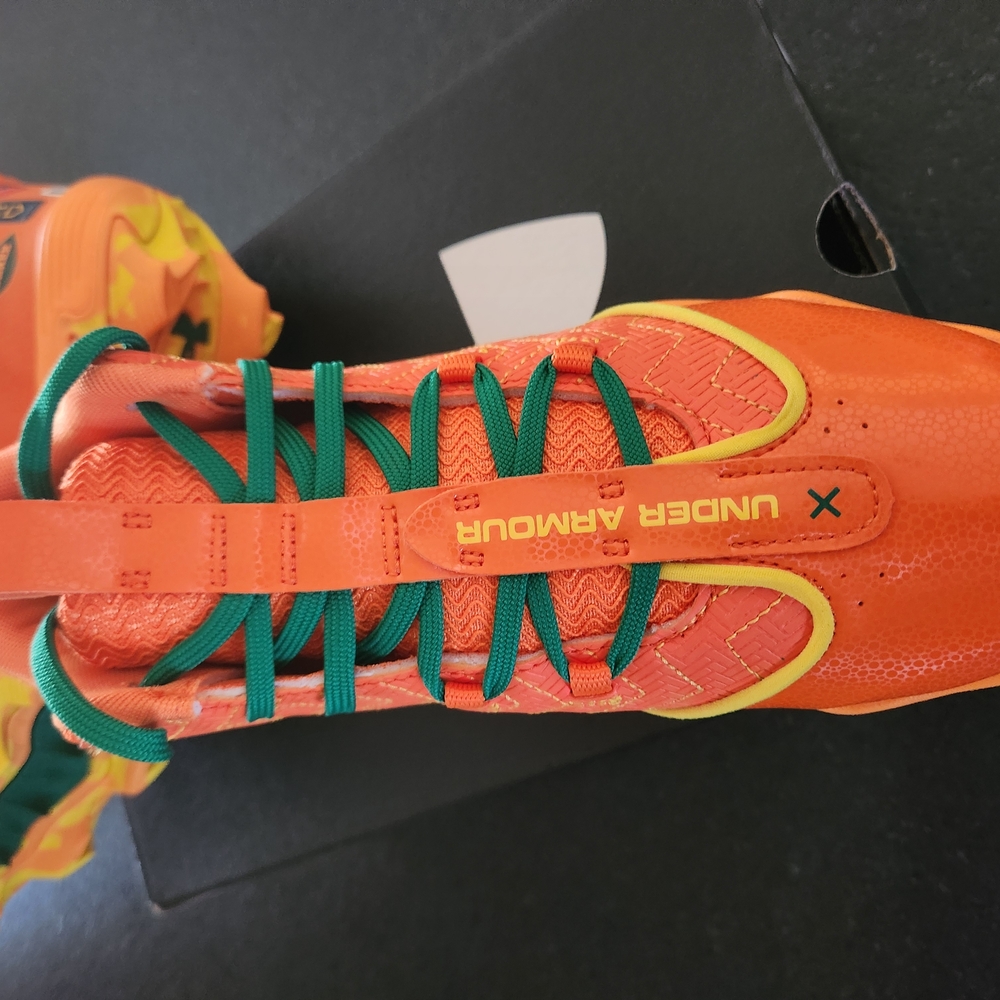 Under Armour Kids' Orange Sneakers